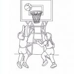 דף צביעה כדורסל