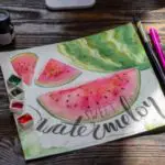 Watermelon drawing
